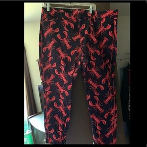 Old navy lobster pixie pants